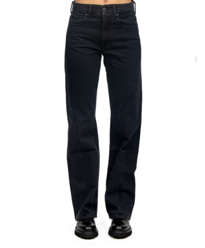FCF---7 for all mankind---TWISTED TESS TROUSERBLACK.JPG